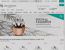 Tablet Screenshot of casaaffonso.com.br